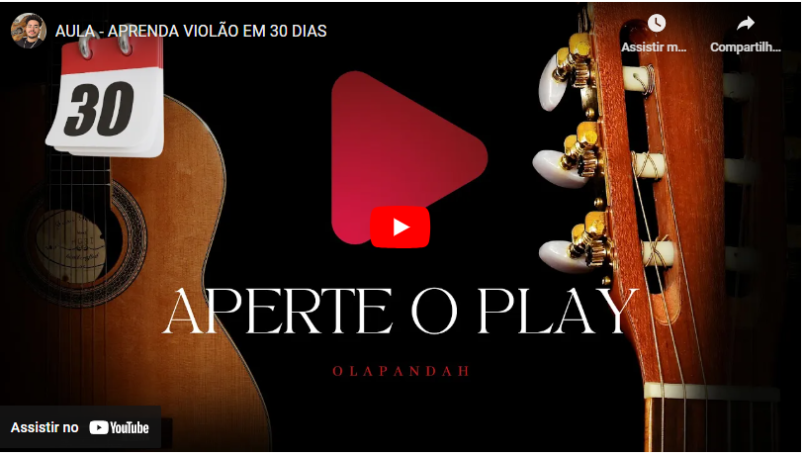 Aprenda a tocar violão